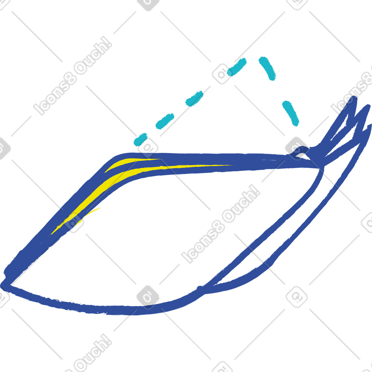 Ilustração de Abra o livro em no estilo Lime para baixar em PNG, SVG
