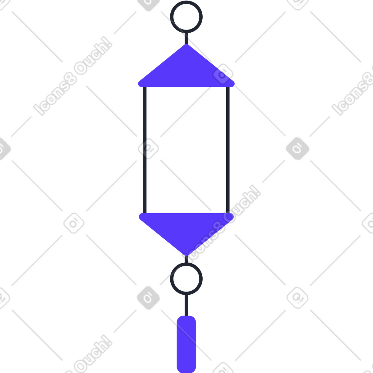 下载 Pablita 风格的 灯笼 插画，支持 PNG、SVG 格式