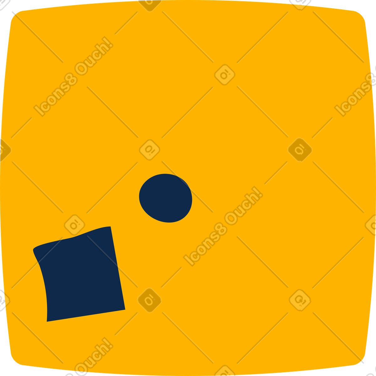 Ilustração de Caixa em no estilo Flame para baixar em PNG, SVG