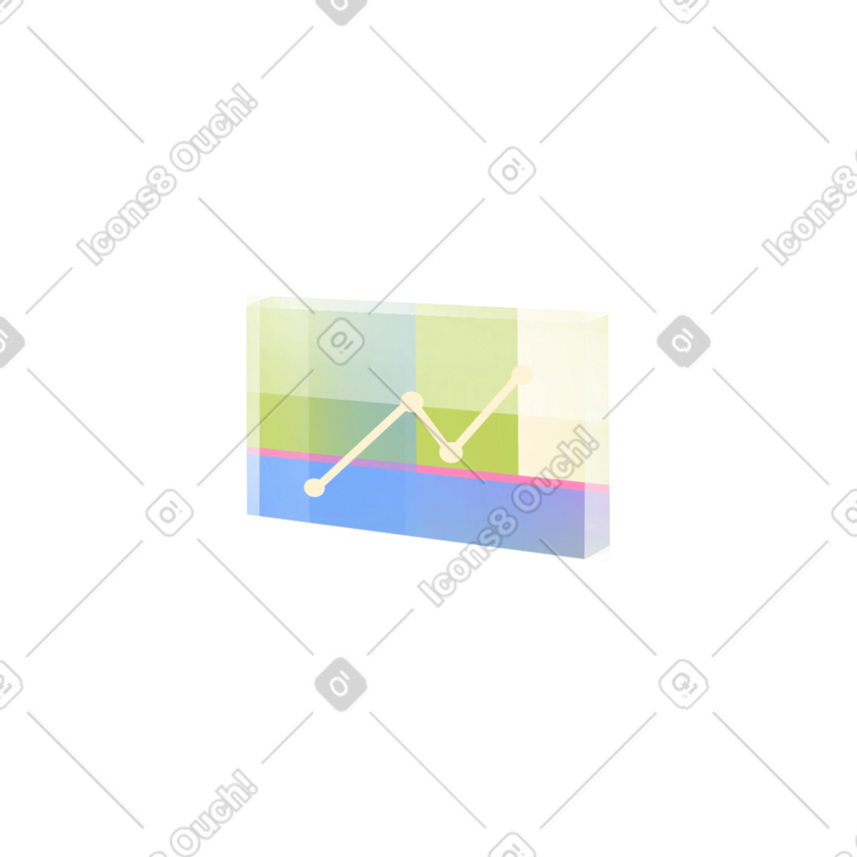 Graph illustration in PNG, SVG