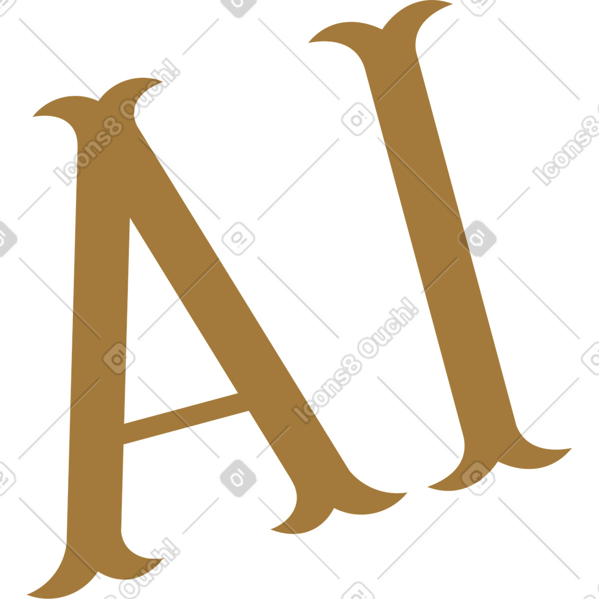Ilustración Texto ai en estilo Rubber a descargar en PNG y SVG