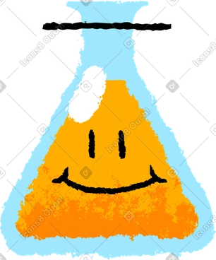 Flask face PNG, SVG