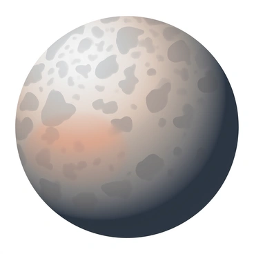 A close-up view of the planet Mercury displaying its textured surface. The rocky terrain is covered with numerous craters of varying sizes, some deep and shadowed, others shallow and bright. The colors of the surface reflect a gradient of muted browns, grays, and subtle hints of orange, illustrating the planet's rugged and desolate landscape. Around the planet, a dark space background emphasizes its features, creating a stark contrast against the vivid details of its surface.
