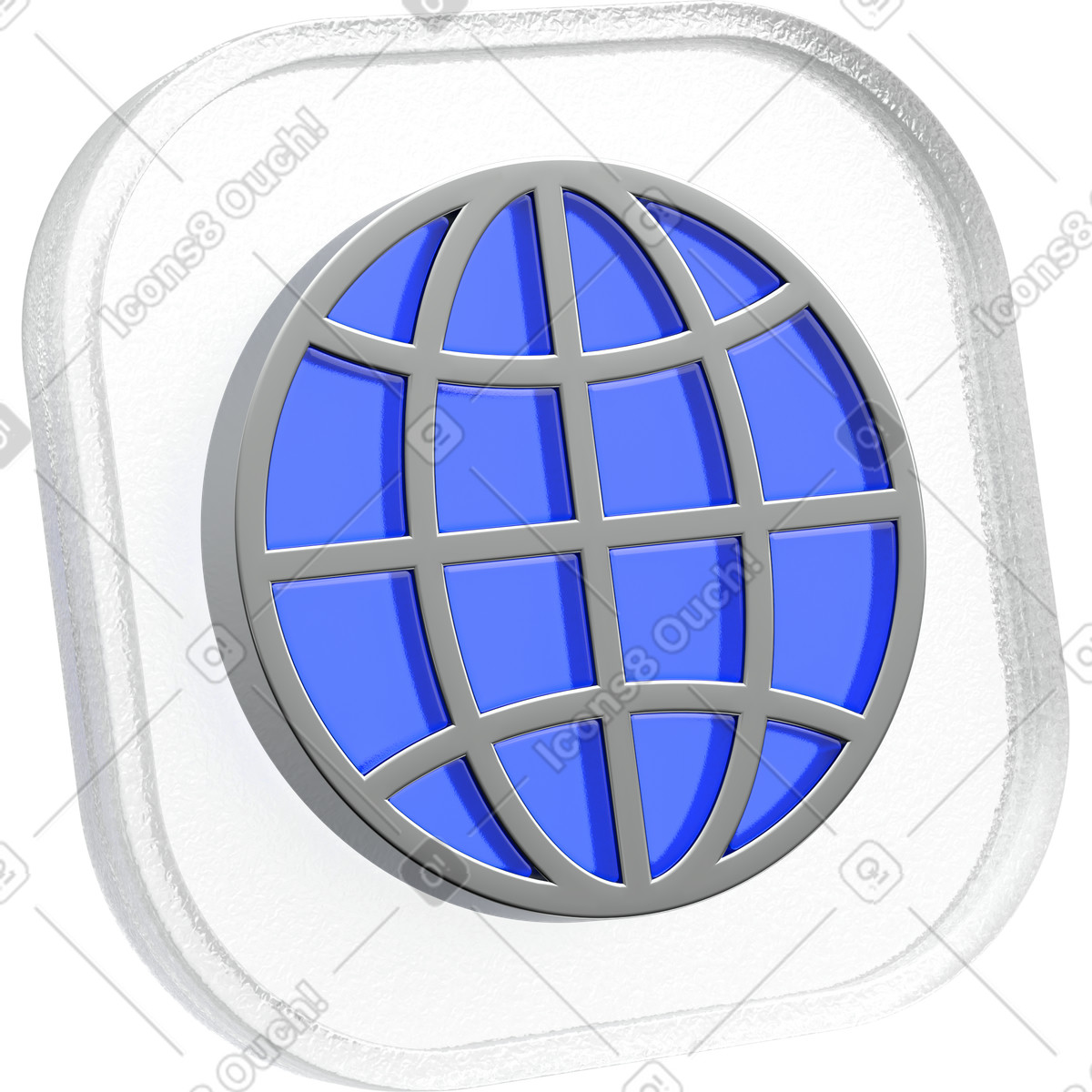 Worldwide availability, Global settings illustration in 3D Enterprise style download in PNG, SVG