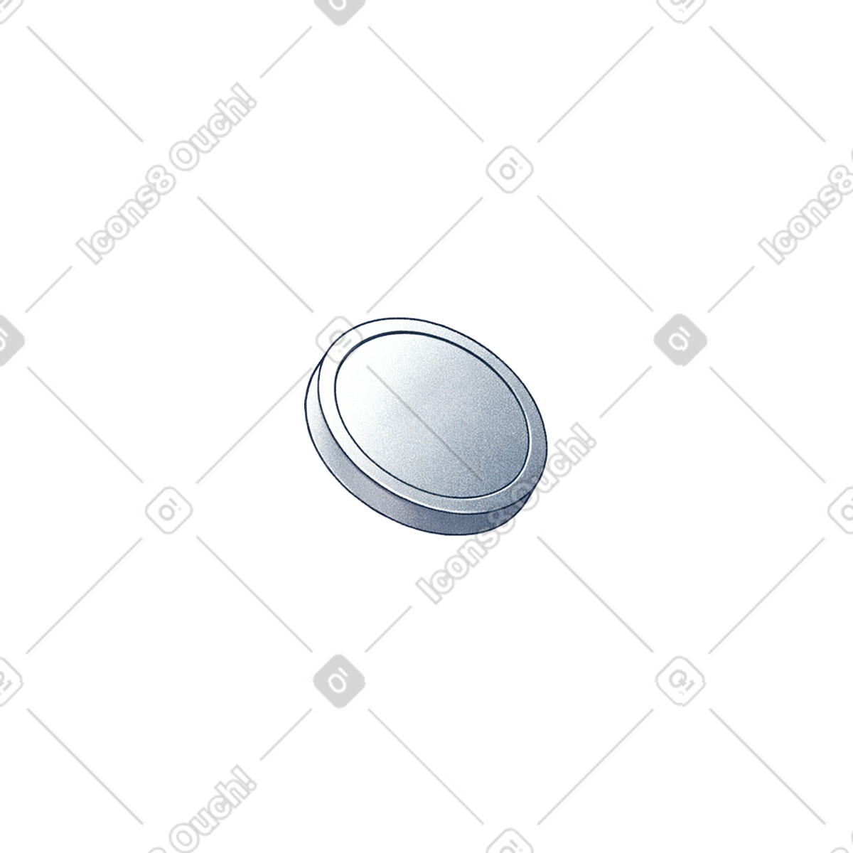 Coin-Illustration im Haze-Stil als Download in PNG, SVG