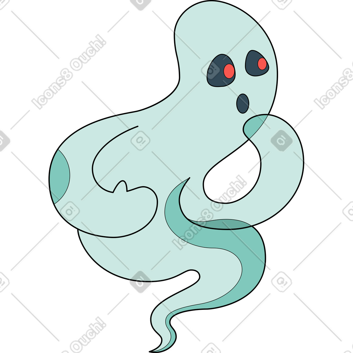 Иллюстрация Призрак в PNG и SVG