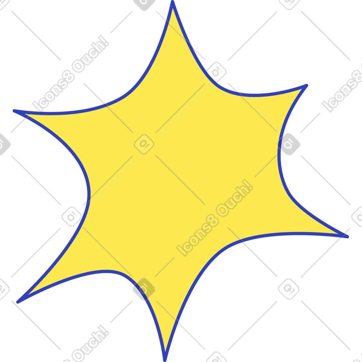 Frame illustration in Eyeful style download in PNG, SVG