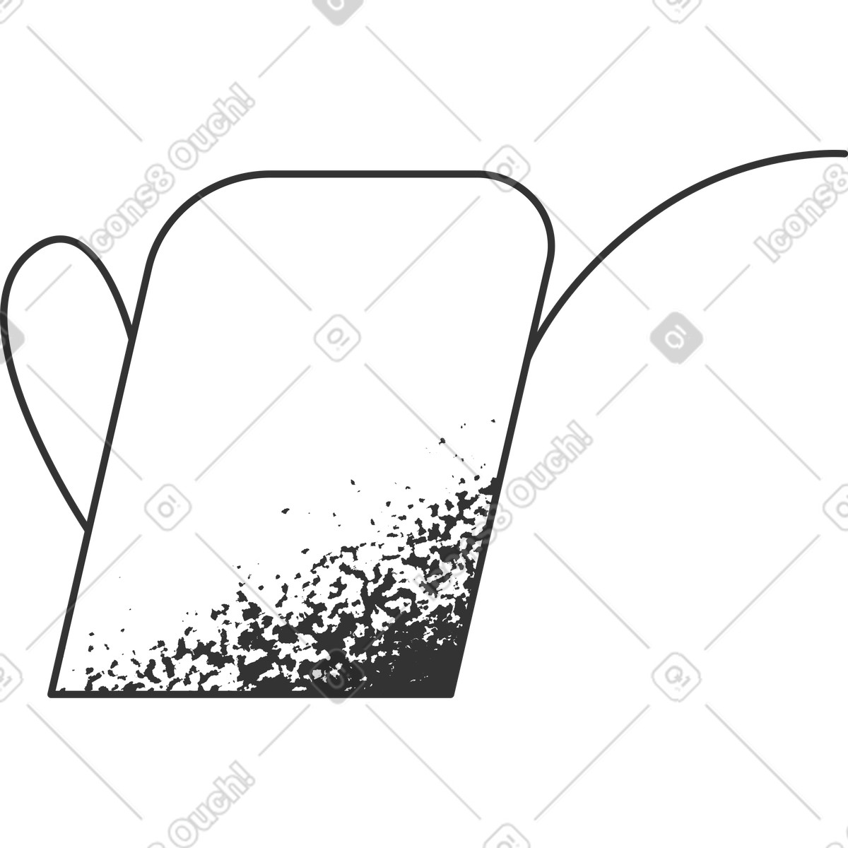 下载 Crayon 风格的 喷壶 插画，支持 PNG、SVG 格式