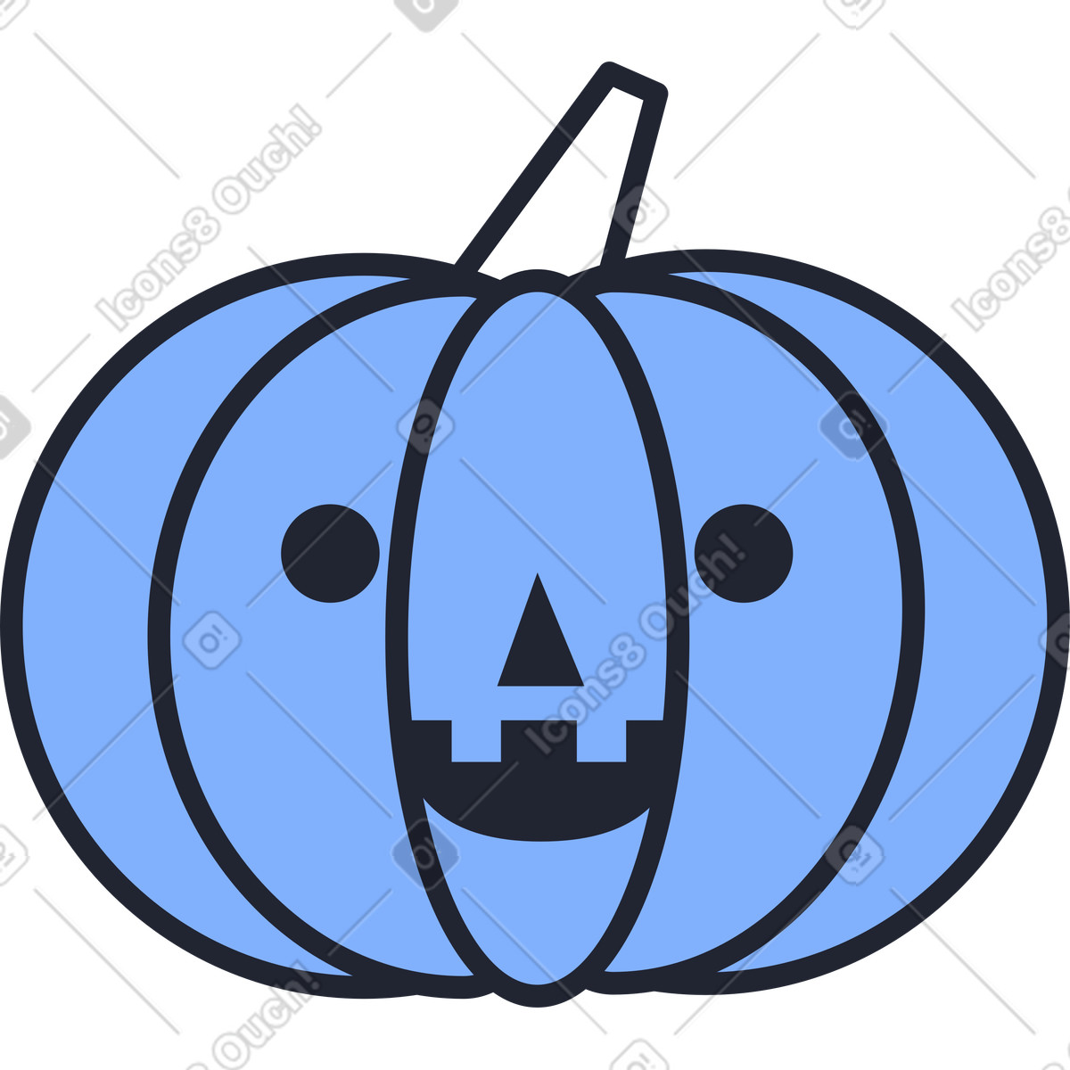 下载 Pablita 风格的 南瓜 插画，支持 PNG、SVG 格式
