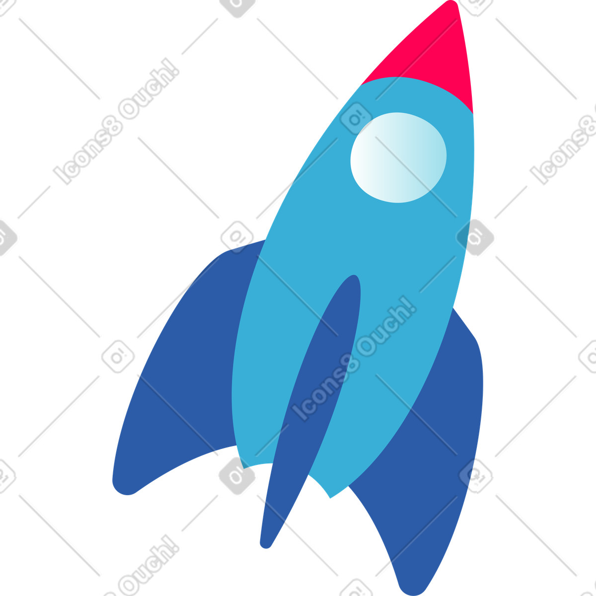 下载 Daily 风格的 火箭 插画，支持 PNG、SVG 格式