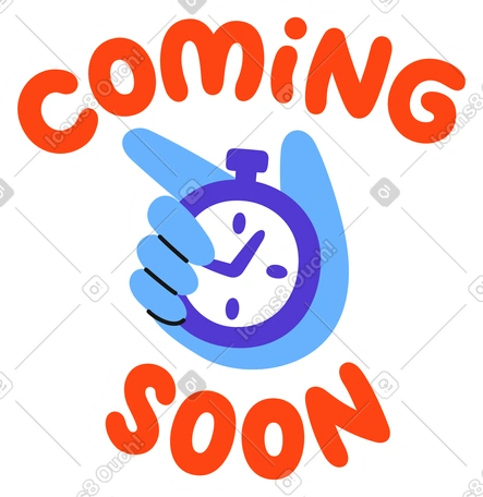 手和刻字即将推出贴纸动态插图，格式有GIF、Lottie (JSON)、AE