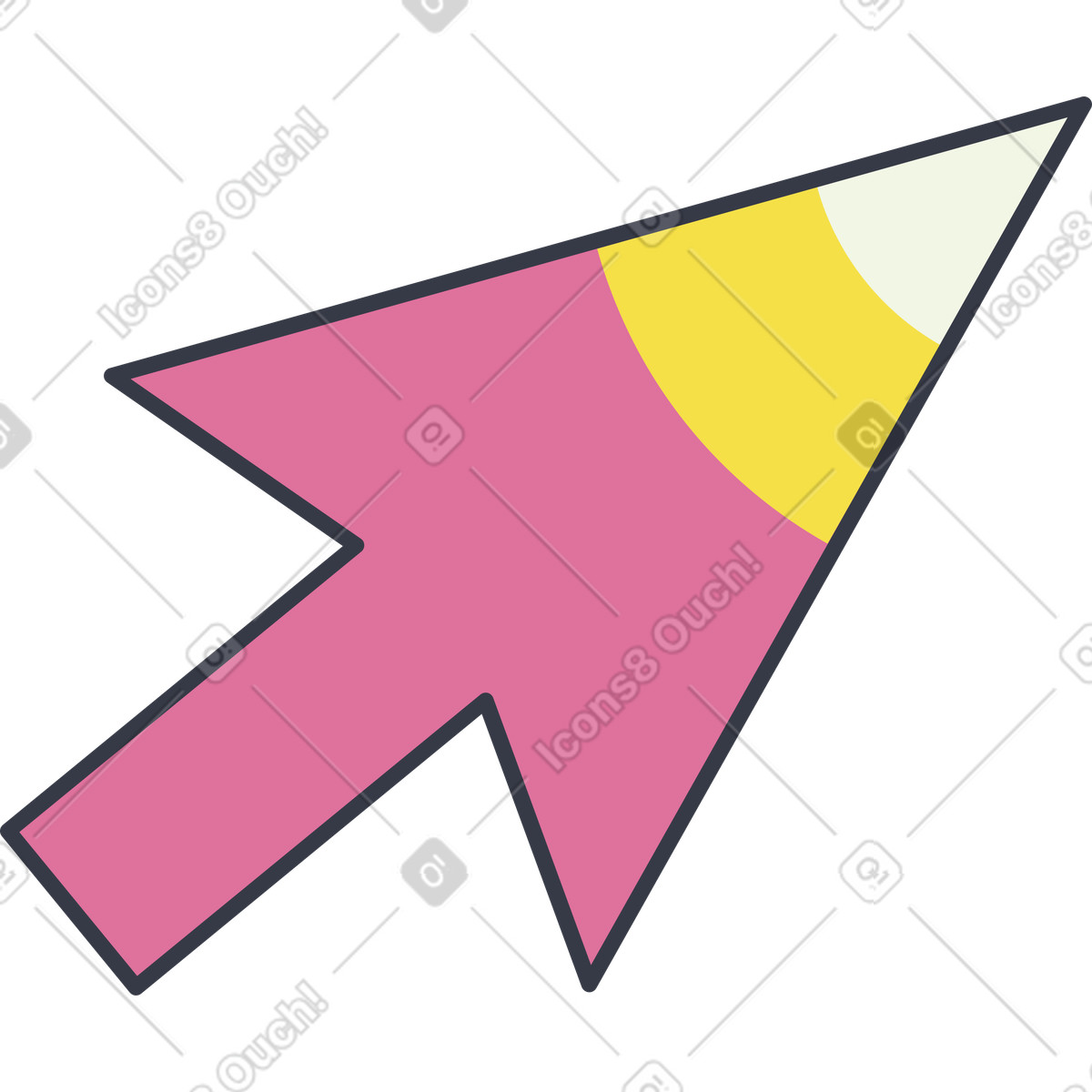 Иллюстрация Курсор в стиле Abstract — скачать в форматах PNG, SVG