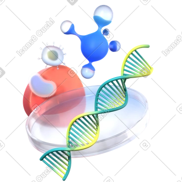 3D morphis dna sequencing technology PNG, SVG