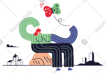 Caring for nature PNG, SVG