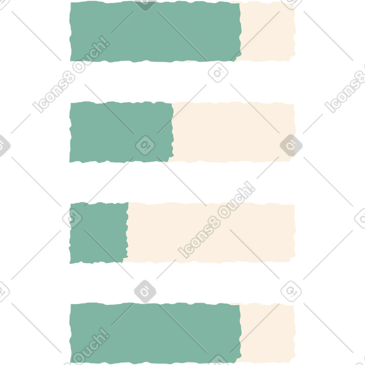 Progress bar illustration in PNG, SVG