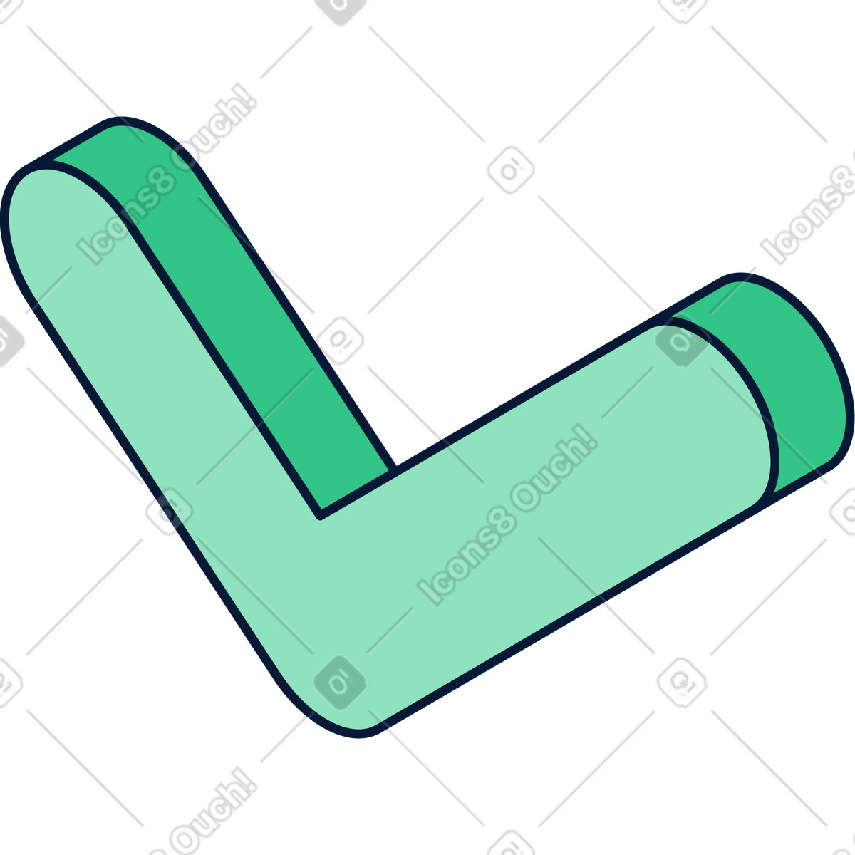 Illustration Coche dans le style Neat à télécharger aux formats PNG, SVG