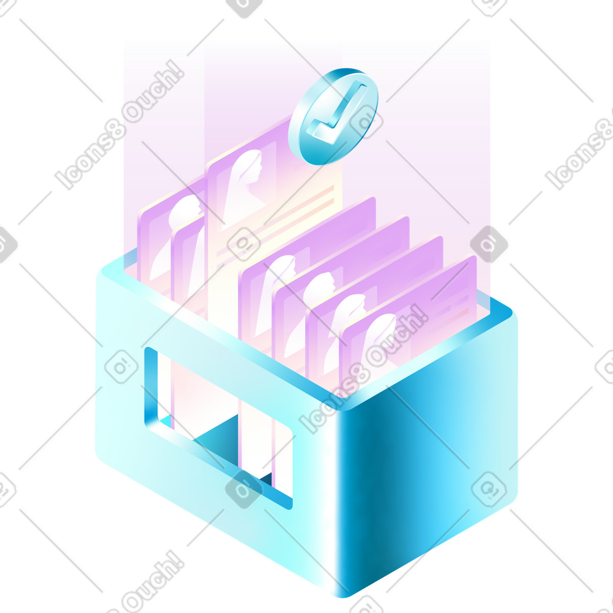 Looking for the perfect candidate illustration in PNG, SVG