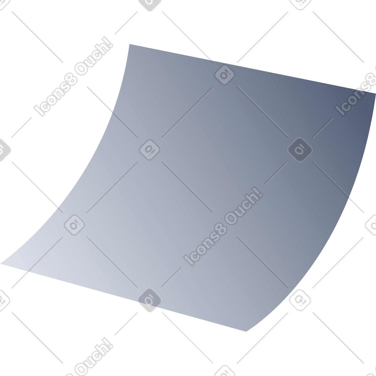 Sticky note illustration in PNG, SVG
