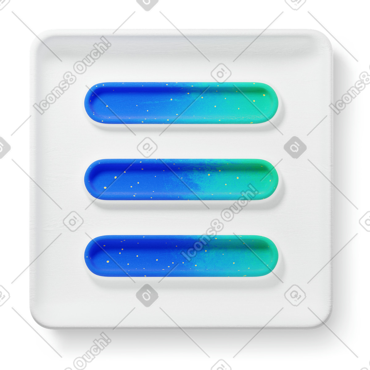 Lista illustrazione in stile 3D Microsoft Fluent illustration scarica in PNG, SVG