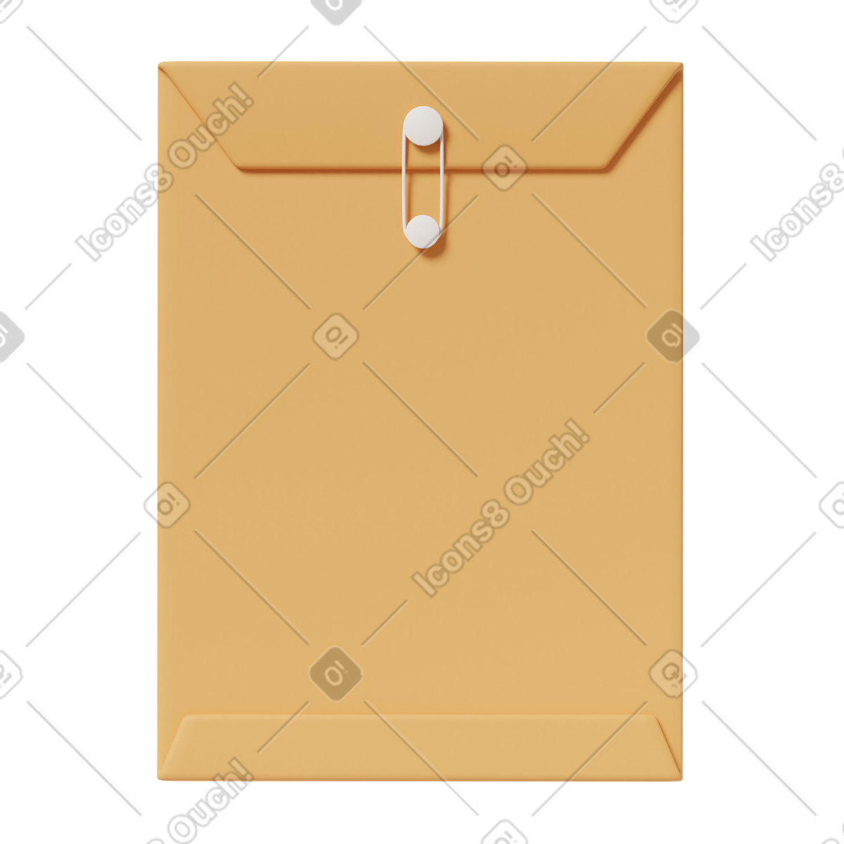 Business letter illustration in 3D Casual life style download in PNG, SVG