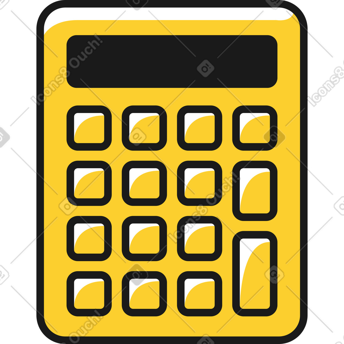 下载 Taxi 风格的 计算器 插画，支持 PNG、SVG 格式