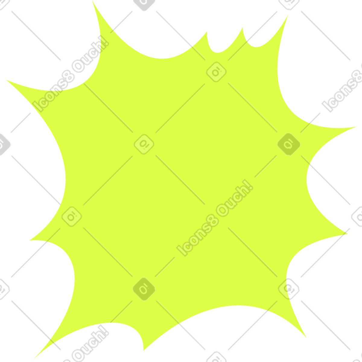 Boom illustration in Glow style download in PNG, SVG