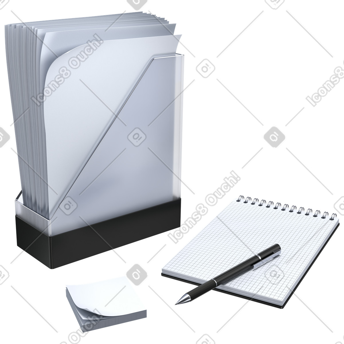Document archive, File holder system, Business records illustration in PNG, SVG
