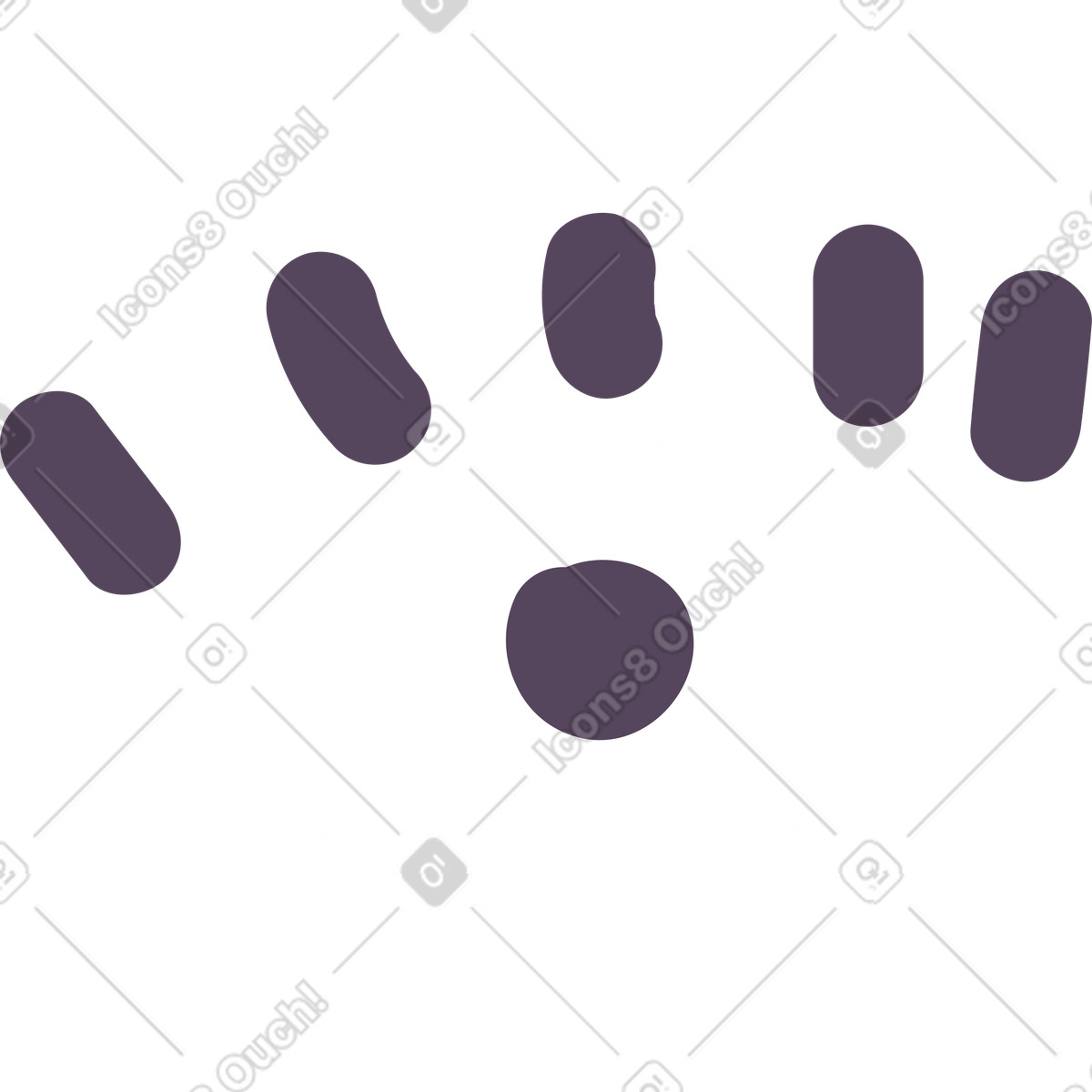 Illustration Œil dans le style Pluto à télécharger aux formats PNG, SVG