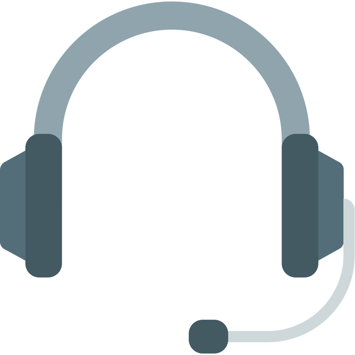 Support headphones-Illustration im Fogg-Stil als Download in PNG, SVG
