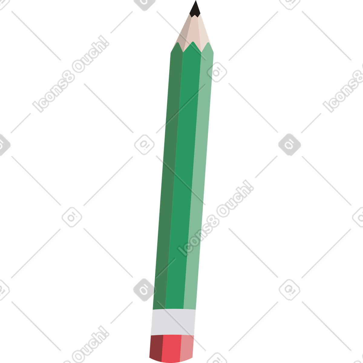 下载 Jaconda 风格的 铅笔 插画，支持 PNG、SVG 格式