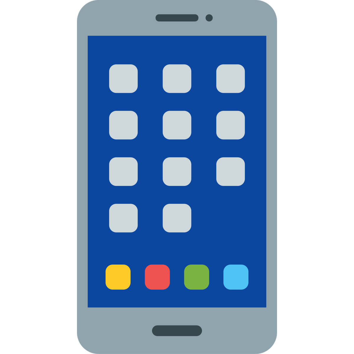 Illustration Téléphone intelligent dans le style Fogg à télécharger aux formats PNG, SVG