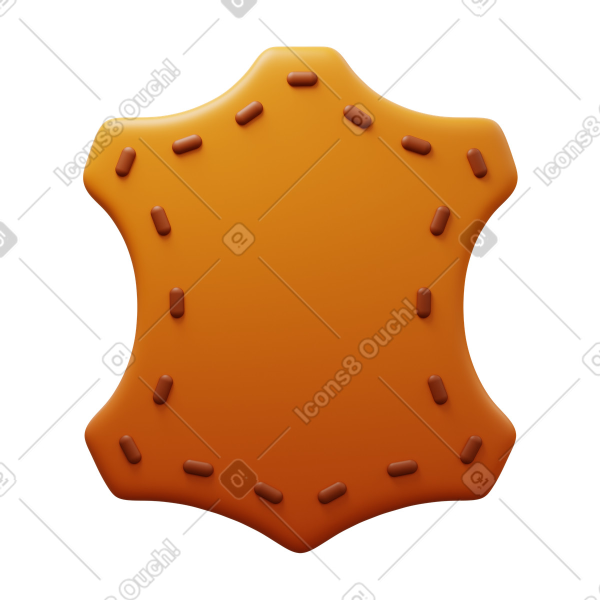 下载 3D Fluency 风格的 Leather 插画，支持 PNG、SVG 格式