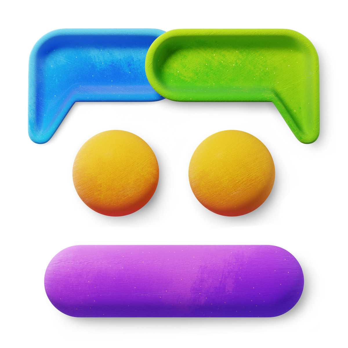 Ilustração de Collaboration em no estilo 3D Microsoft Fluent illustration para baixar em PNG, SVG