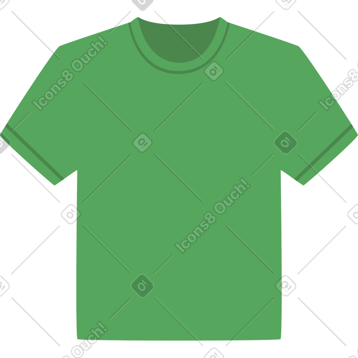 T-shirt illustration in Social style download in PNG, SVG