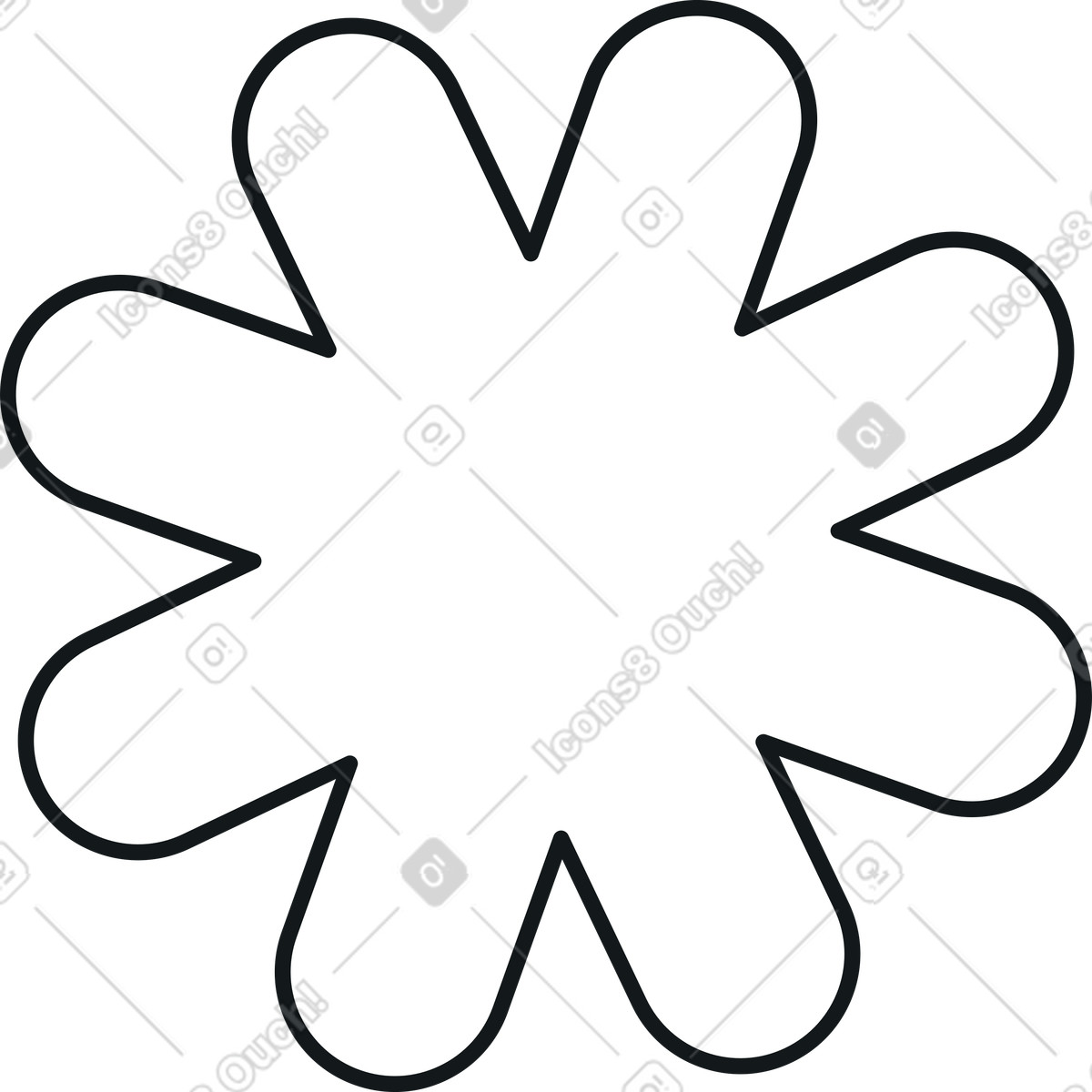 Geometrische figur-Illustration im Midnight-Stil als Download in PNG, SVG