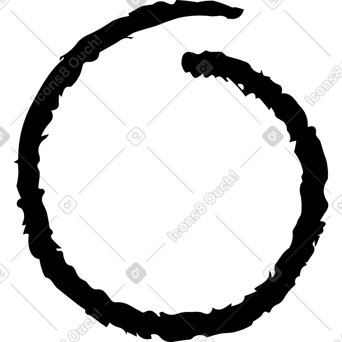 下载 Mirage 风格的 圈 插画，支持 PNG、SVG 格式
