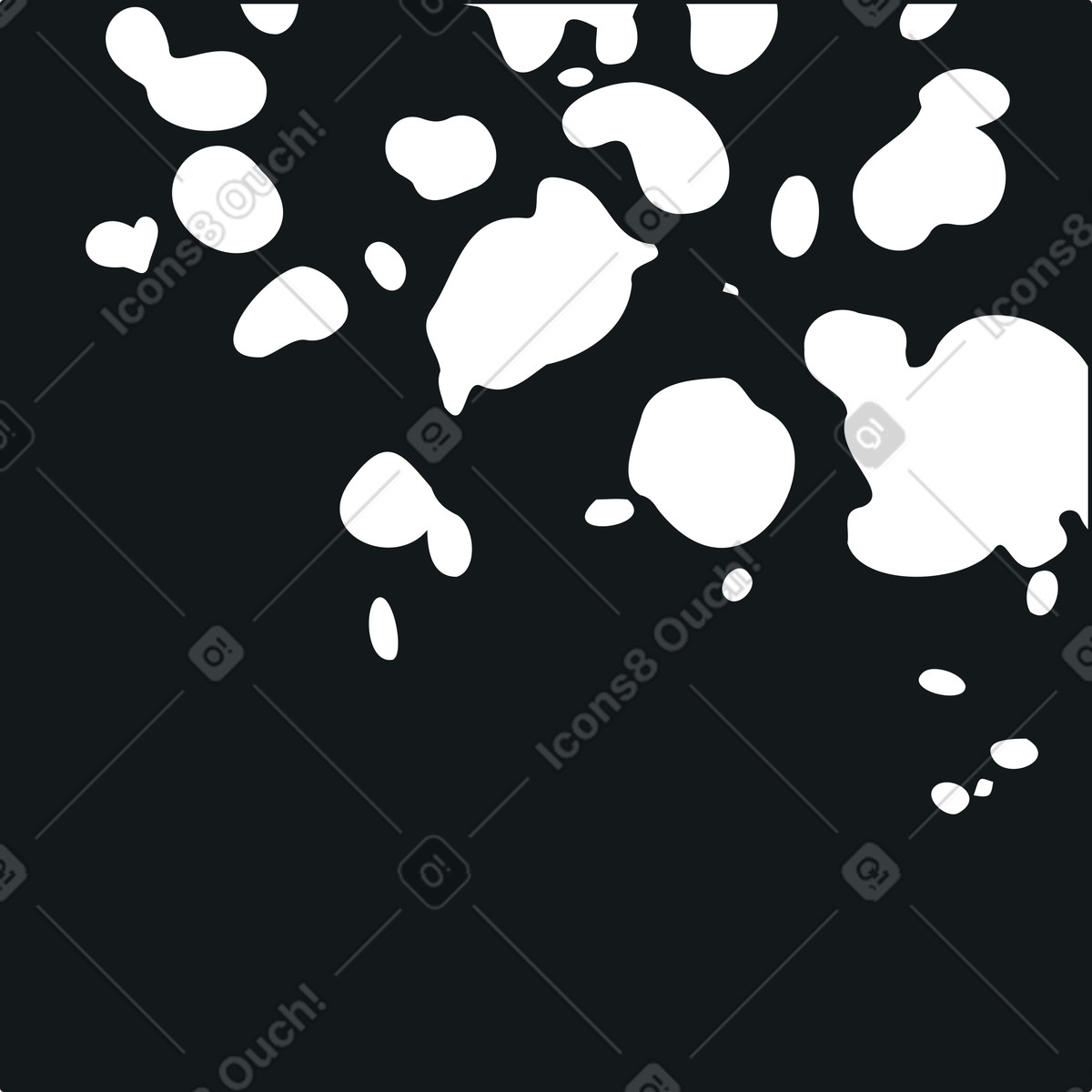 Illustration Carré avec texture dans le style Midnight à télécharger aux formats PNG, SVG