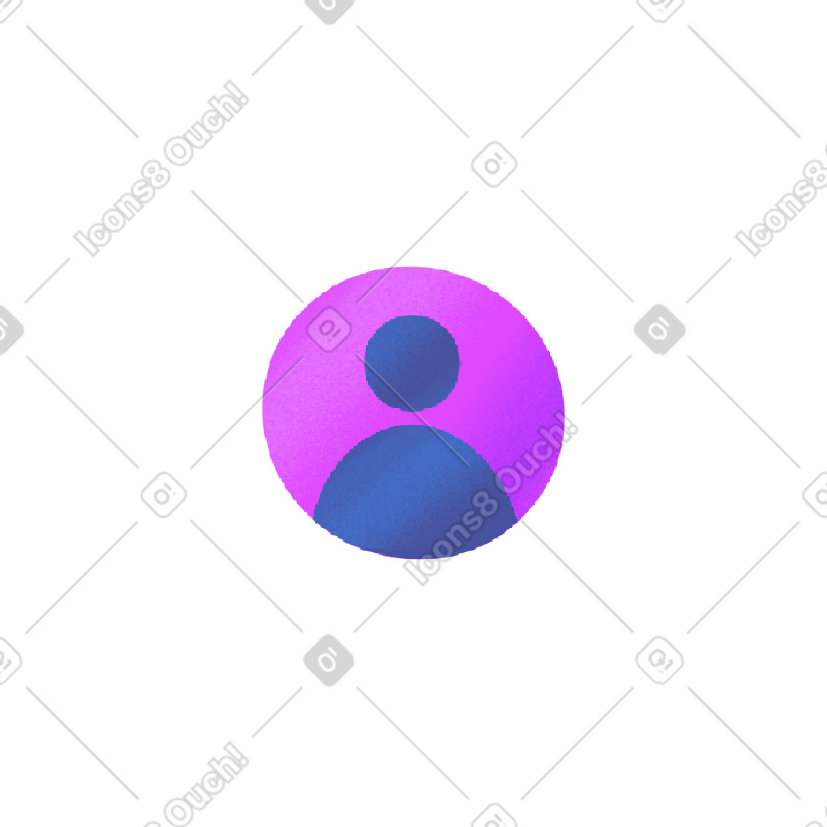 Benutzersymbol-Illustration im Smart-Stil als Download in PNG, SVG