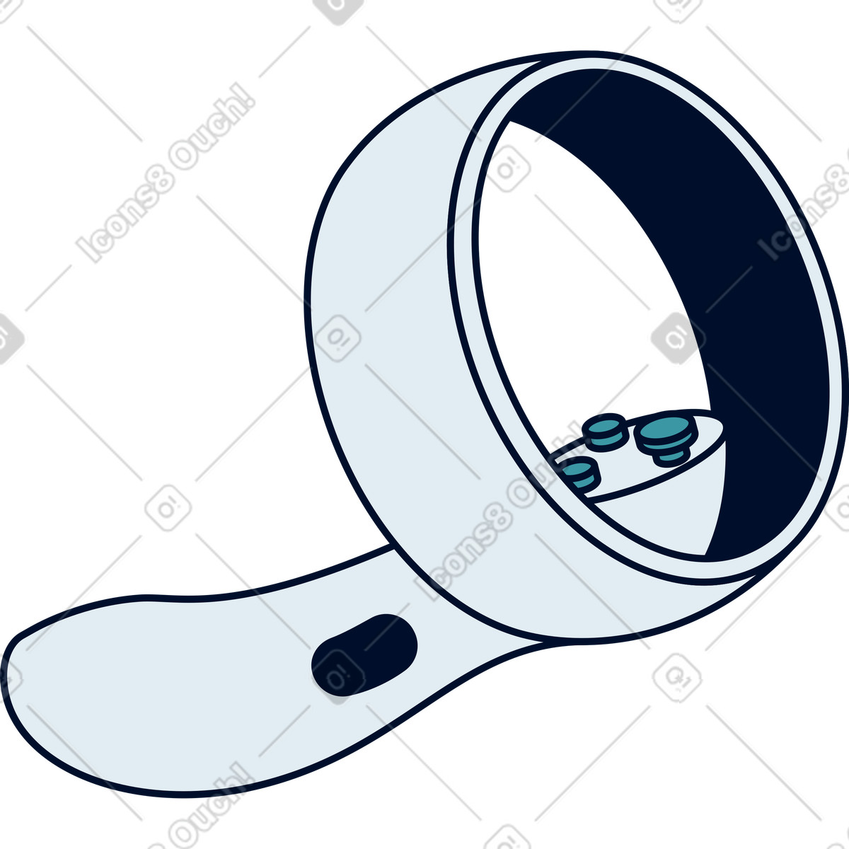 Ilustração de Controle video game em no estilo Teal para baixar em PNG, SVG