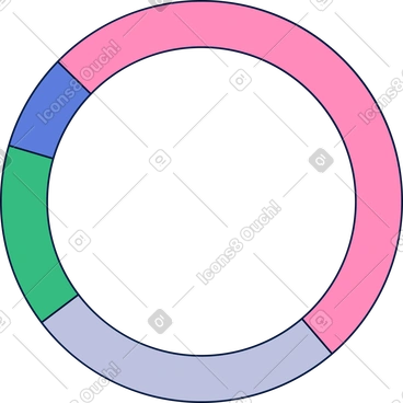 Diagramme circulaire PNG, SVG