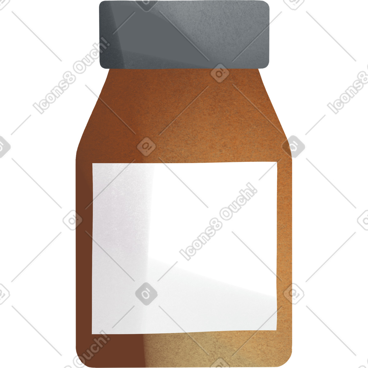 Shine 스타일의 Oil diluent 일러스트레이션 PNG, SVG 다운로드