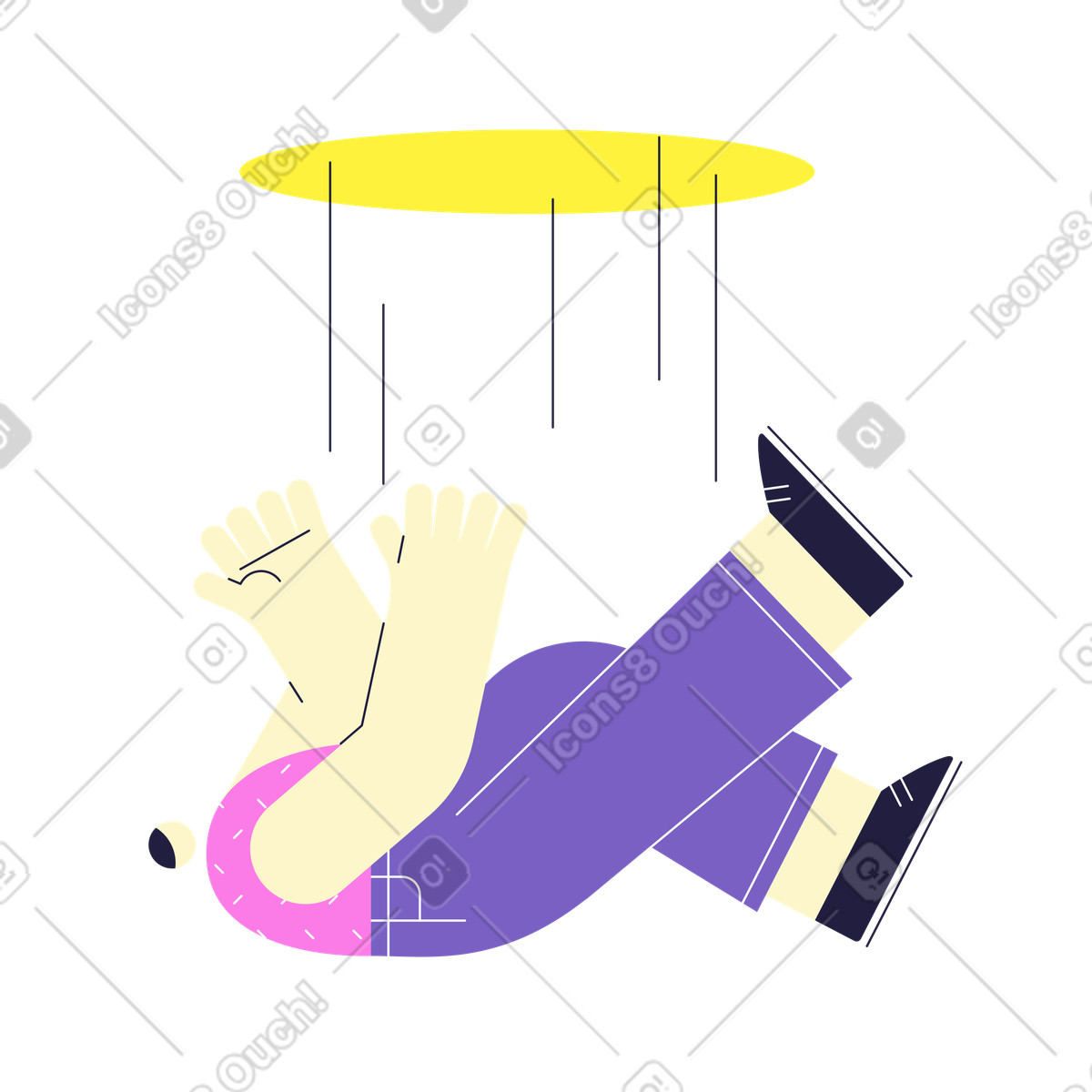 Иллюстрация Вышли из в PNG и SVG