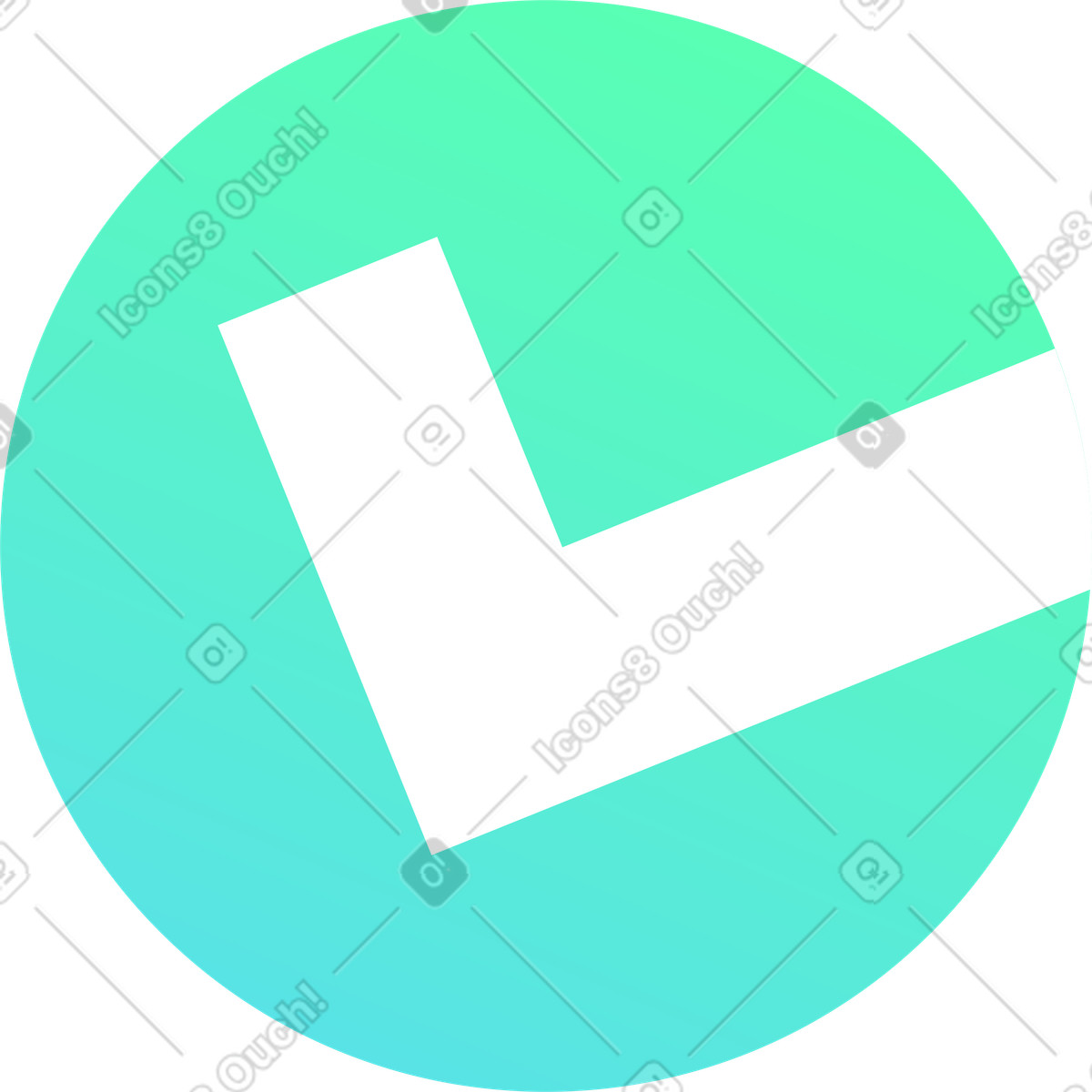 Check mark icon illustration in PNG, SVG