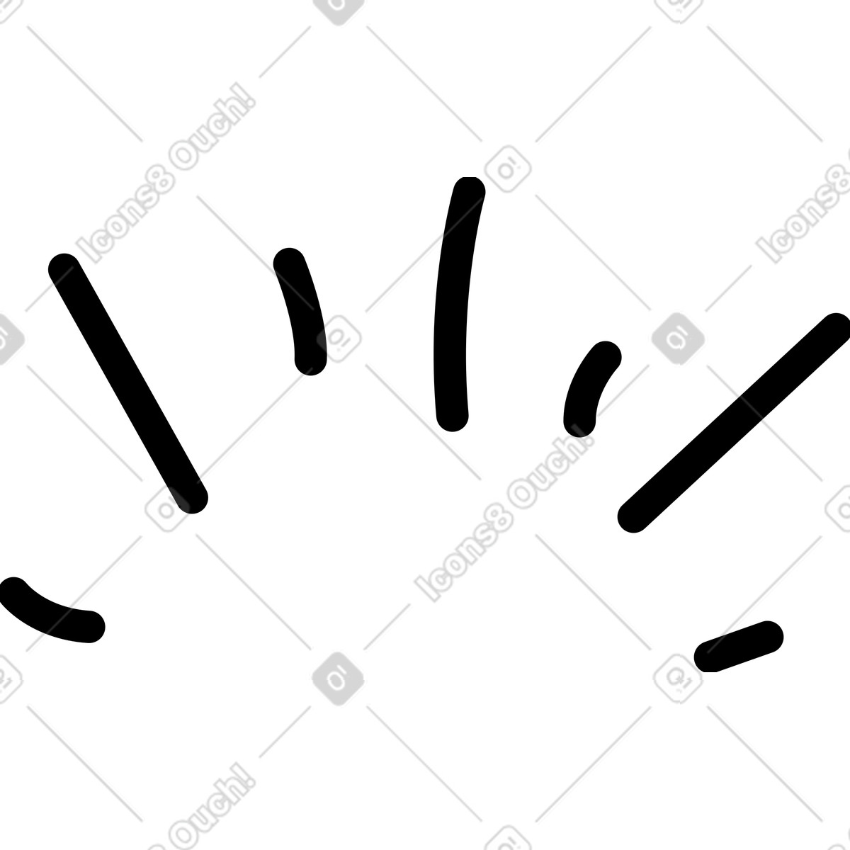 Twirl スタイルの 層状の水しぶき のイラストをPNG、SVG形式でダウンロード