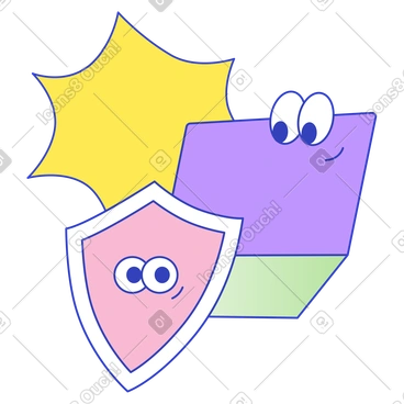 Eyeful Style Vector Illustrations in PNG and SVG