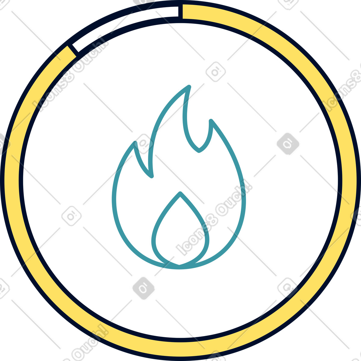 Anrufe-Illustration im Teal-Stil als Download in PNG, SVG