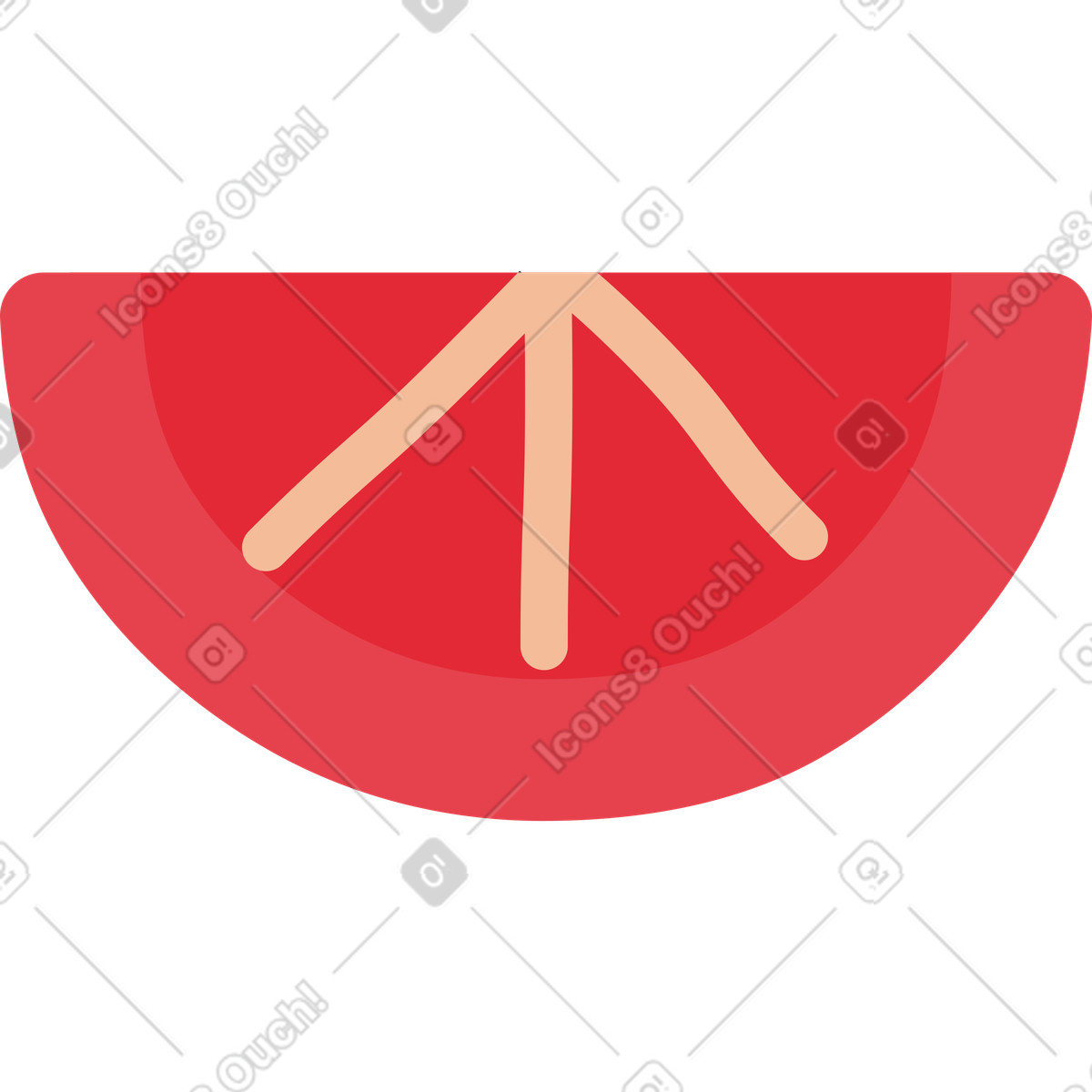 下载 Stripy 风格的 橙子 插画，支持 PNG、SVG 格式