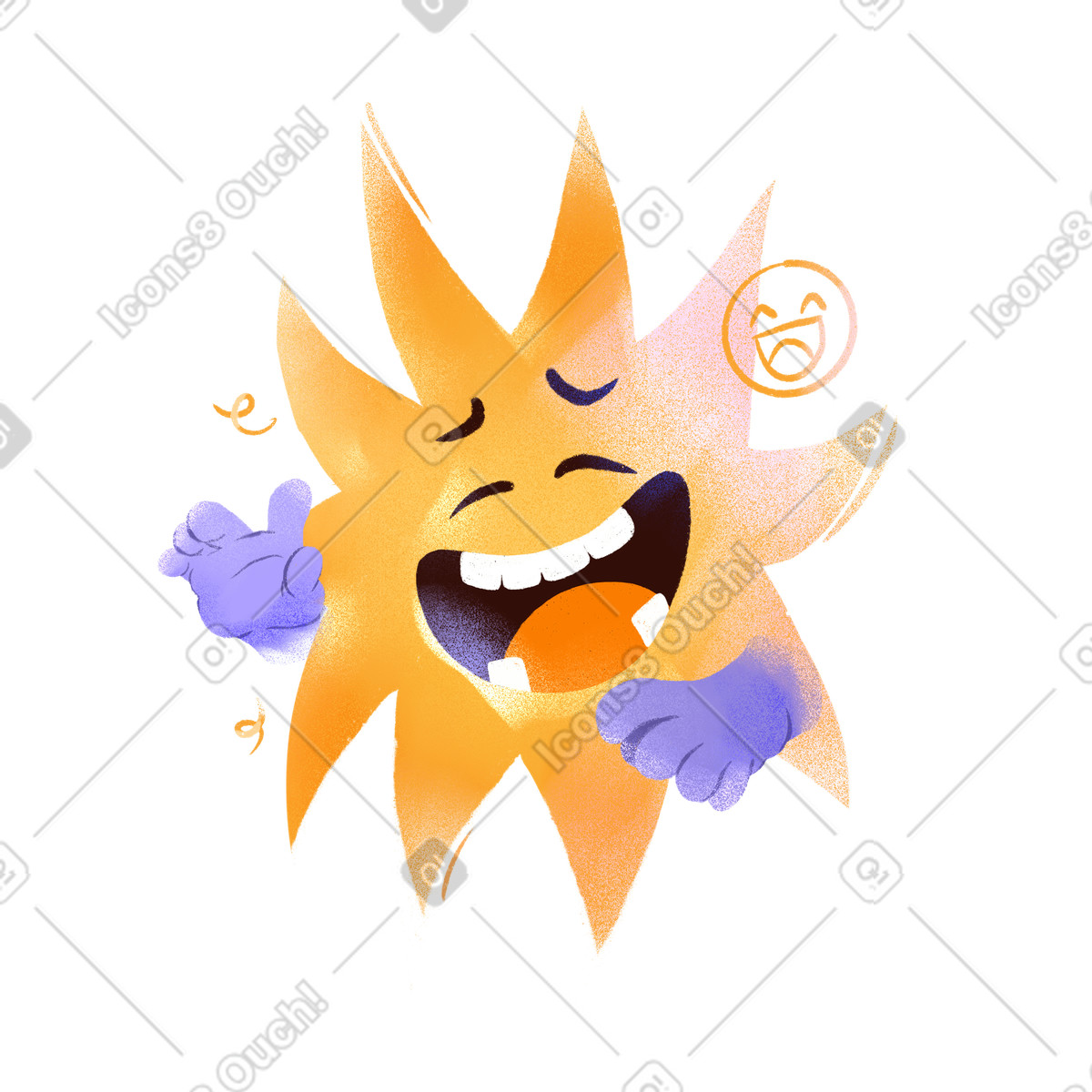 Ilustração de Alegria em PNG e SVG
