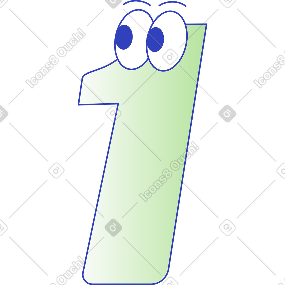 Eyeful スタイルの 1 のイラストをPNG、SVG形式でダウンロード