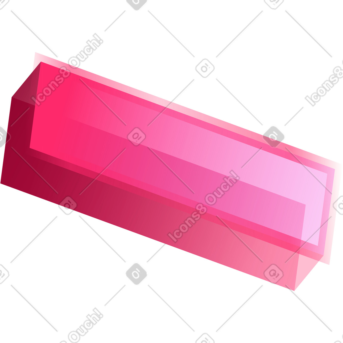 Minuszeichen-Illustration im Neon-Stil als Download in PNG, SVG